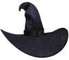GP13807 – Hexe Kostüm Hut Halloween Zubehör – Farbe: Schwarz