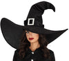 GP13807 – Hexe Kostüm Hut Halloween Zubehör – Farbe: Schwarz