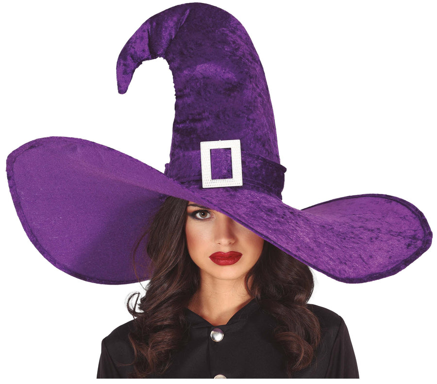 Hexenhut Violett Mystisch Halloween