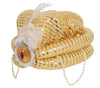 GP13812 – Wüstenprinz Sheik Glamour Turban – Farbe: Gold
