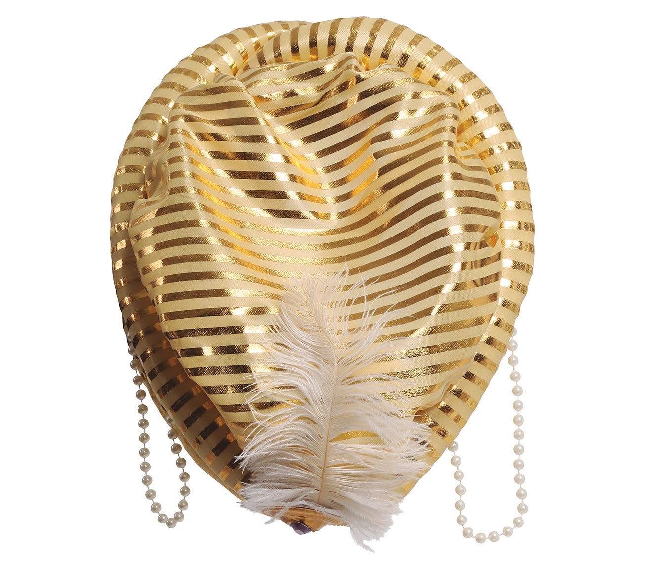 GP13812 – Wüstenprinz Sheik Glamour Turban – Farbe: Gold