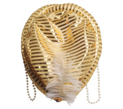 Maharaja Turban für Erwachsene gold, Bild 4