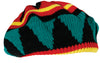 GP13816 – Rastafarianischer Hut Dreadlocks Mütze – Farbe: Mehrfarbig