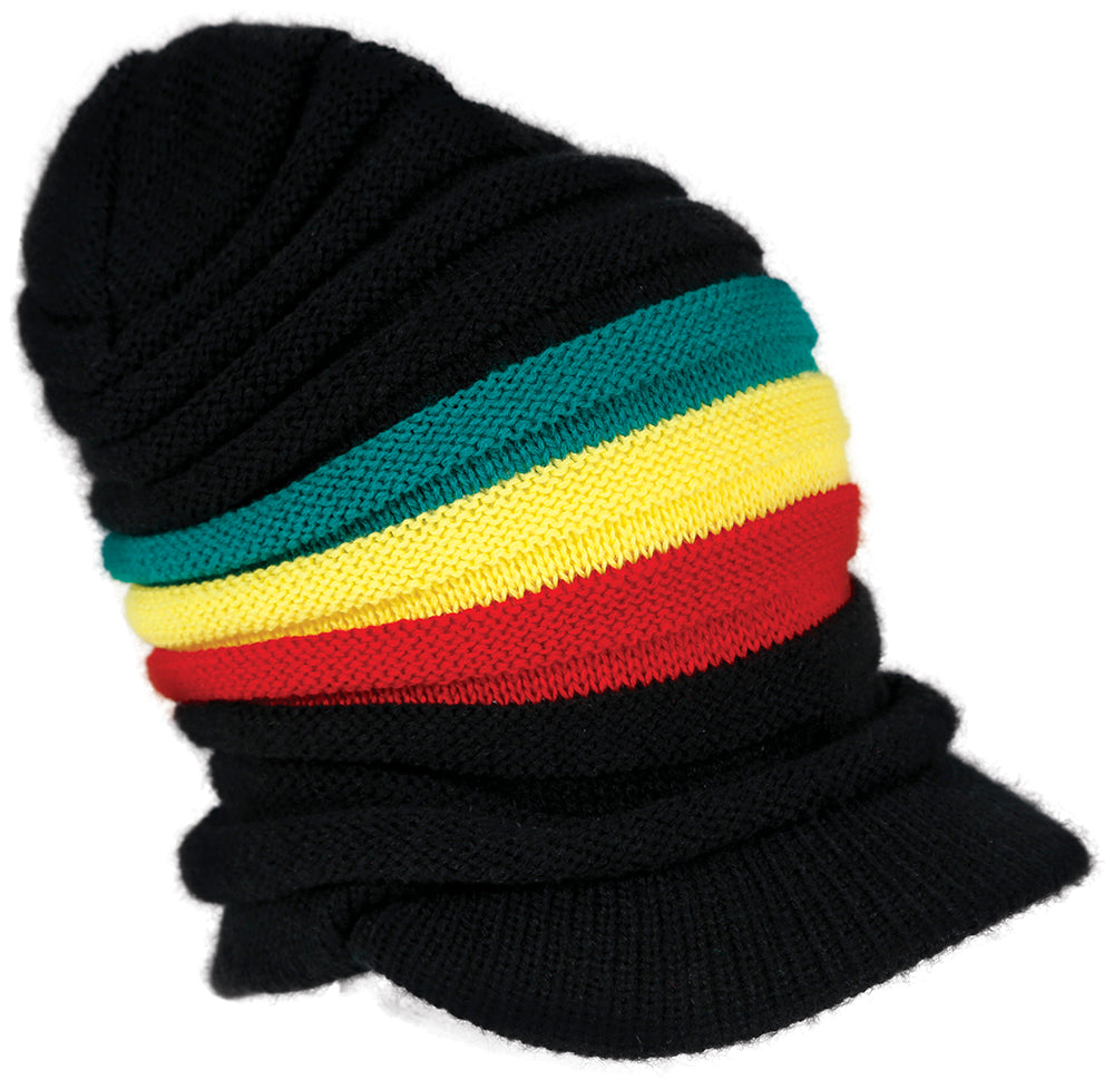 GP13818 – Rastafari Stil Vielfalt Schirmmütze – Farbe: Mehrfarbig