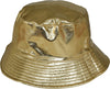 GP13819 – 90s Style Retro Hut Gold Metallic – Farbe: Gold