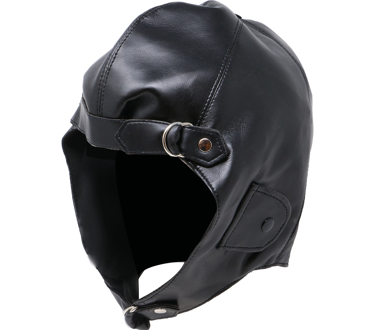 GP13856 – Pilot Fliegerhaube Nostalgie Vintage – Farbe: Schwarz
