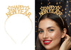 GP13873 – Silvester Diadem Glitzer Krone – Farbe: Gold