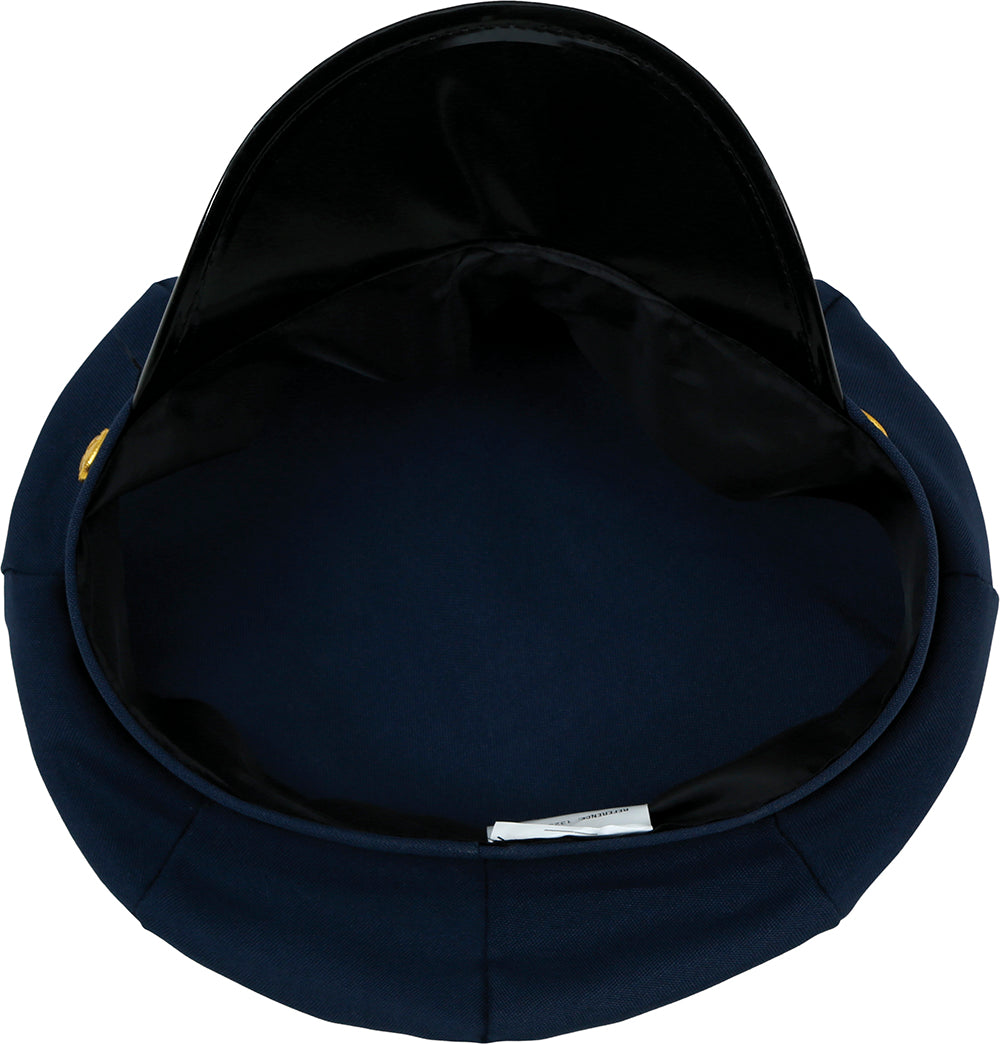 GP13875 – Polizei Karnevalskappe Schwarz Fasching – Farbe: Schwarz
