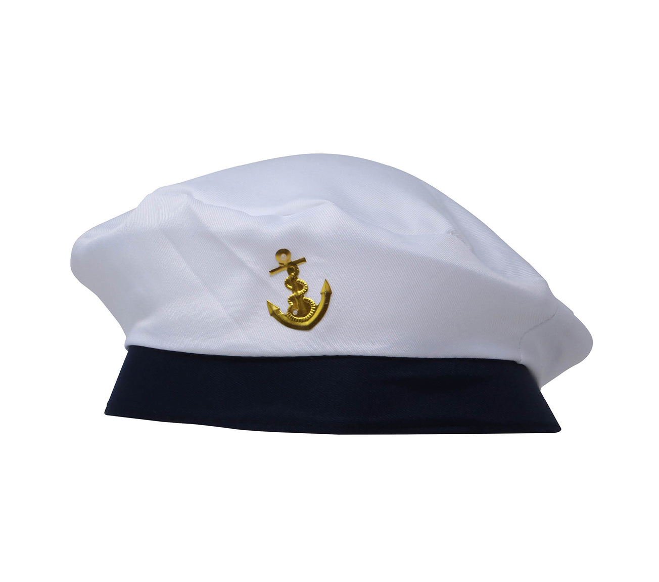 GP13904 – Matrosen Anker Maritim Kostüm Kappe – Farbe: Weiß