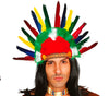 GP13910 – Indische Headdress Karneval Deluxe – Farbe: Mehrfarbig