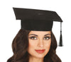 GP13916 – Absolventenhut Abschluss Sommer Feier – Farbe: Schwarz