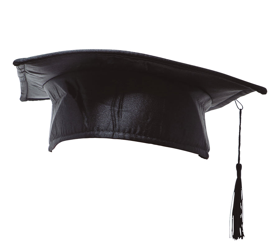 GP13916 – Absolventenhut Abschluss Sommer Feier – Farbe: Schwarz, Ansicht 2