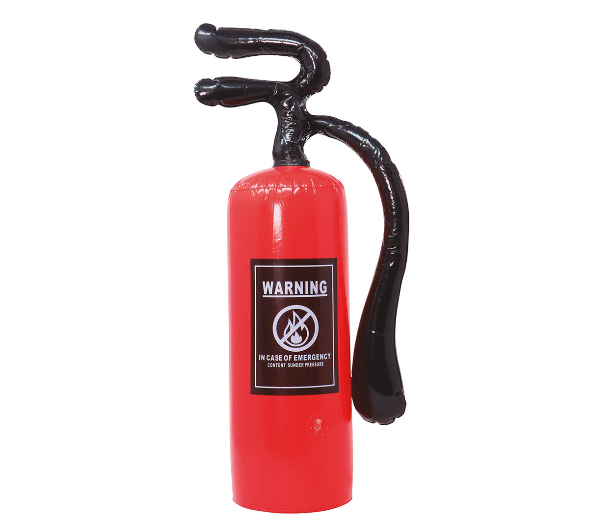 GP18423 – Aufblasbarer Feuerlöscher Feuerwehr Requisite – Farbe: Rot
