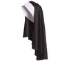 GP13931 – Nonne Karneval Kostüm Kopfbedeckung – Farbe: Schwarz