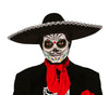 GP13188 – Mexiko Fiesta Roter Sombrero Kostümhut – Farbe: Schwarz