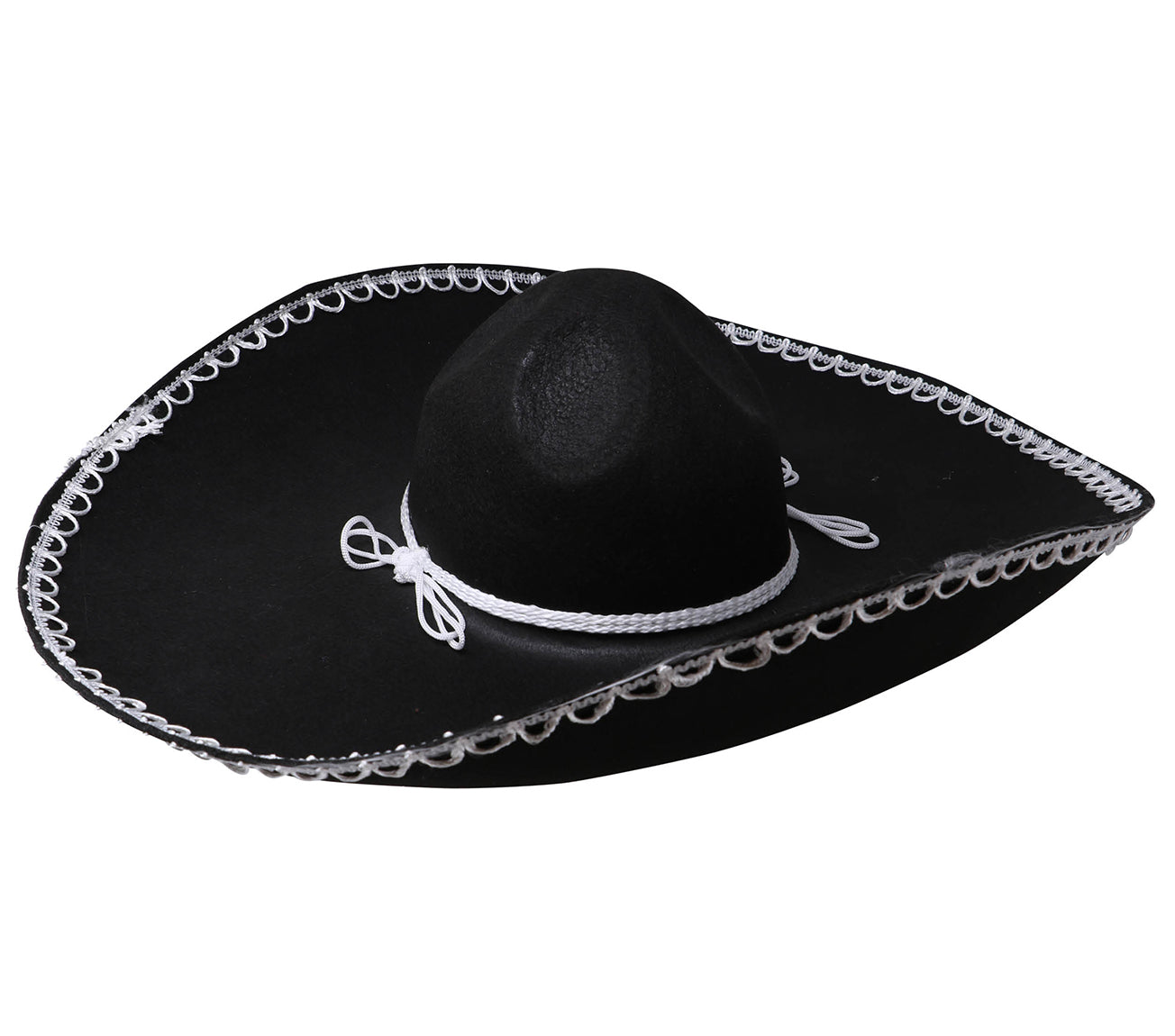 GP13188 – Mexiko Fiesta Roter Sombrero Kostümhut – Farbe: Schwarz