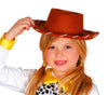 GP13947 – Cowboy Abenteurer Hut Fasching Kinder – Farbe: Braun