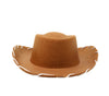 GP13947 – Cowboy Abenteurer Hut Fasching Kinder – Farbe: Braun