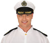 GP13958 – Matrosen Admiral Hut Kapitän Marine – Farbe: Weiß