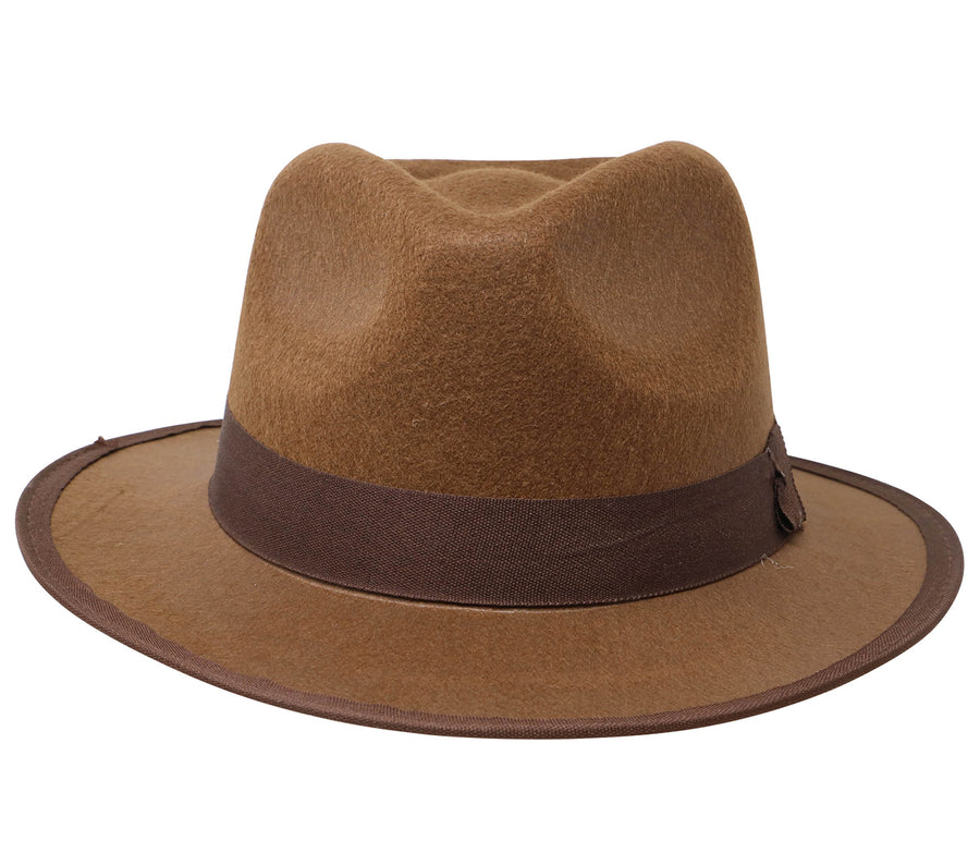 GP13965 – Cowboy Abenteuerhut 40er Jahre – Farbe: Braun, Ansicht 2
