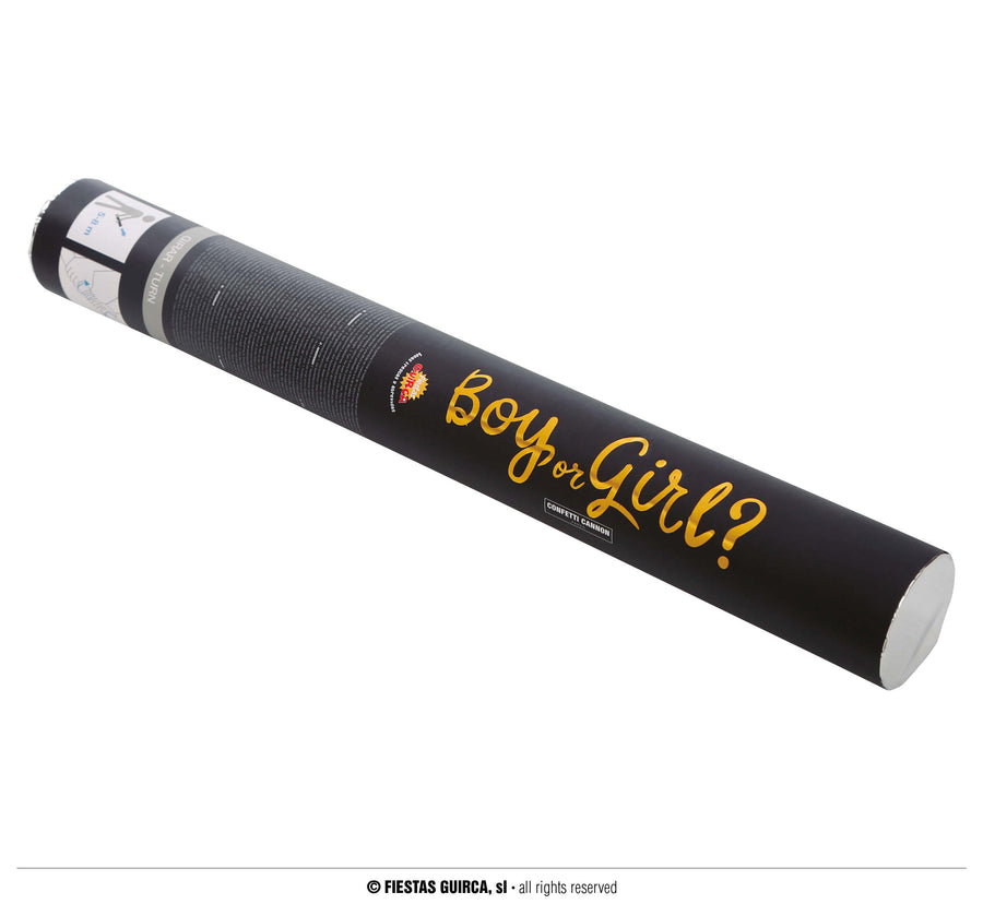 Gender Reveal Konfetti Kanone 40 cm