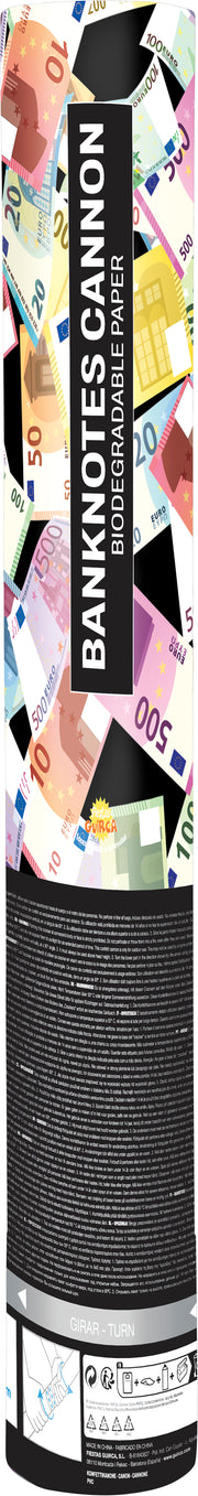 Geld Konfetti Kanone 40 cm Banknoten, Bild 3