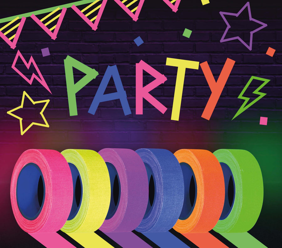 GP14033 – Karneval Feier Abschluss Neon Party – Farbe: Mehrfarbig, Ansicht 2