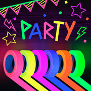 Neon Klebeband 6 Rollen 5 m bunt, Bild 6