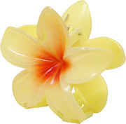 Hawaii Haarblume für Erwachsene 8 cm gelb, Bild 3