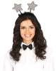 GP14300 – Weihnachtsfest Goldstern Haarreif Party – Farbe: Silber