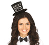 GP14302 – Silvester Hut Diadem Neujahr Accessoire – Farbe: Silber