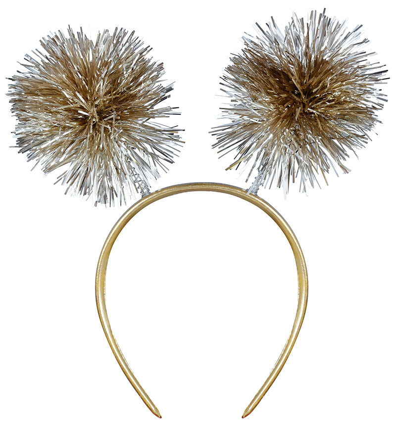 GP14304 – Silvester Glamour Haarreif Festlich – Farbe: Gold, Ansicht 2