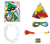 GP14703 – Silvester Feier Set Maske Hut – Farbe: Mehrfarbig