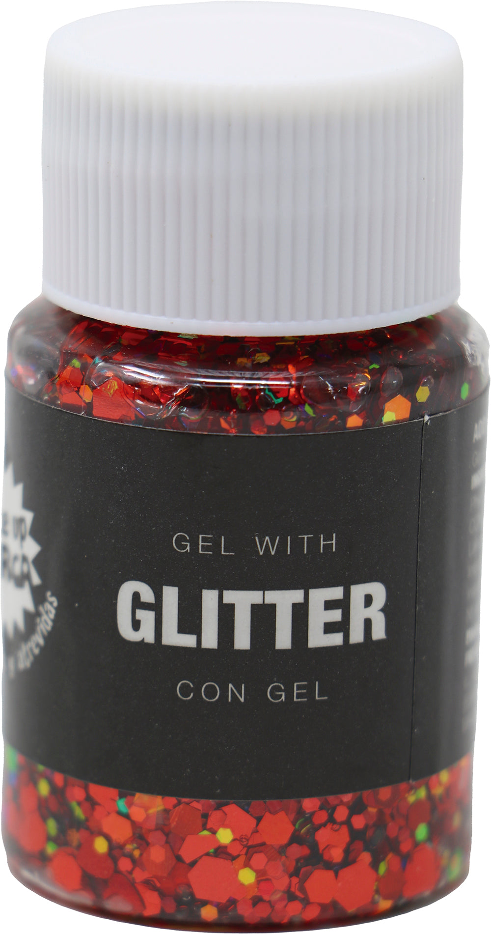 GP15805 – Halloween Party Glitter Gel Schwarz – Farbe: Rot