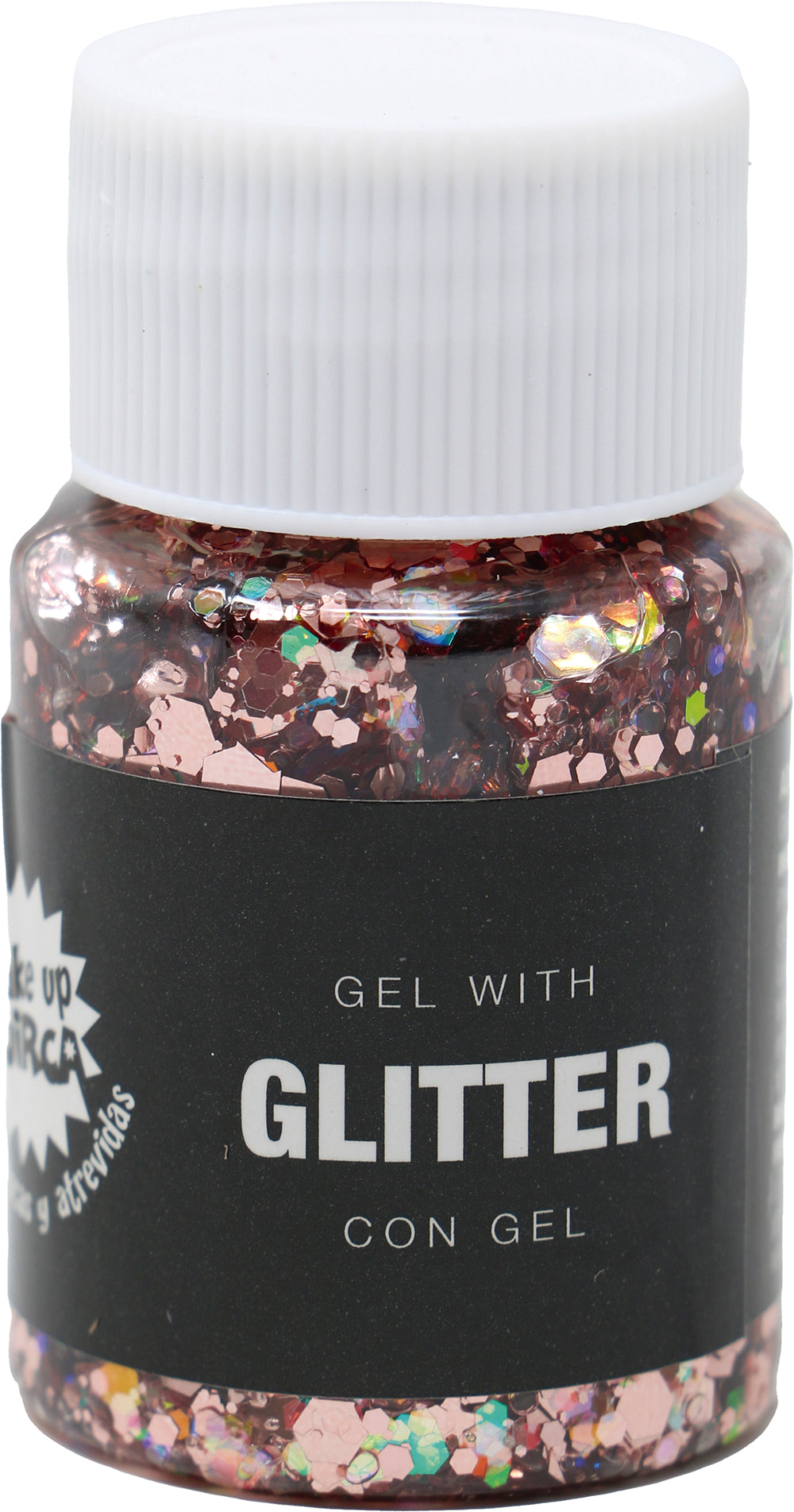 GP15805 – Halloween Party Glitter Gel Schwarz – Farbe: RosÉgold 