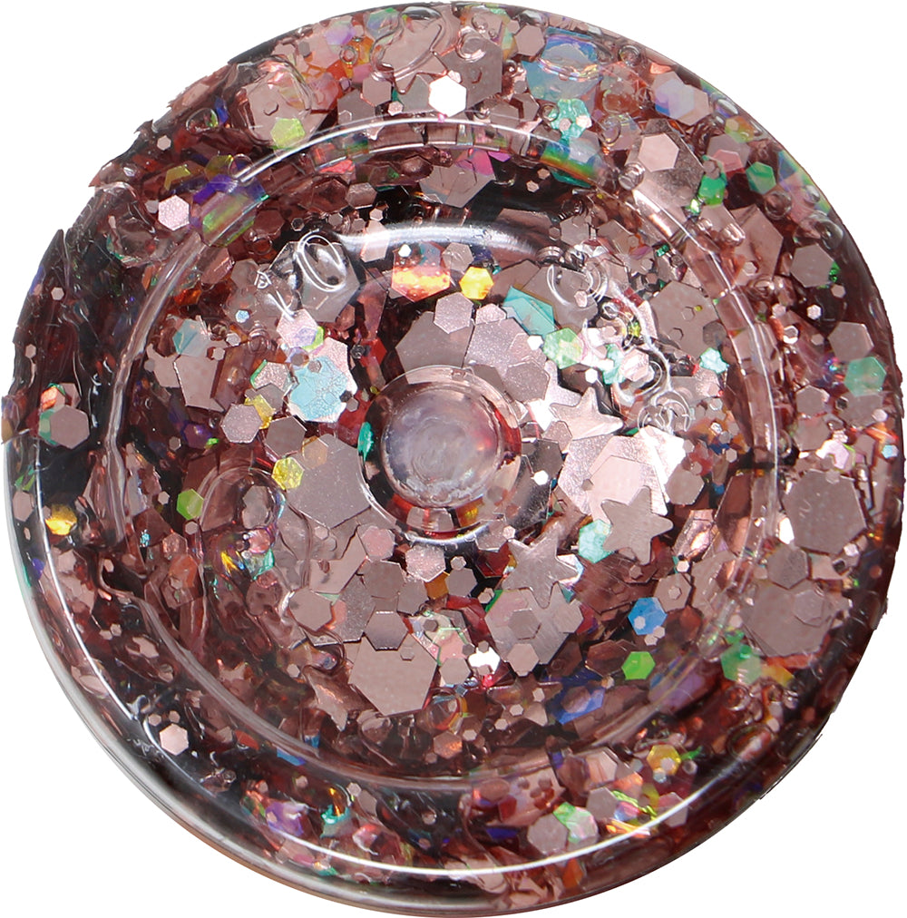 GP15805 – Halloween Party Glitter Gel Schwarz – Farbe: RosÉgold 