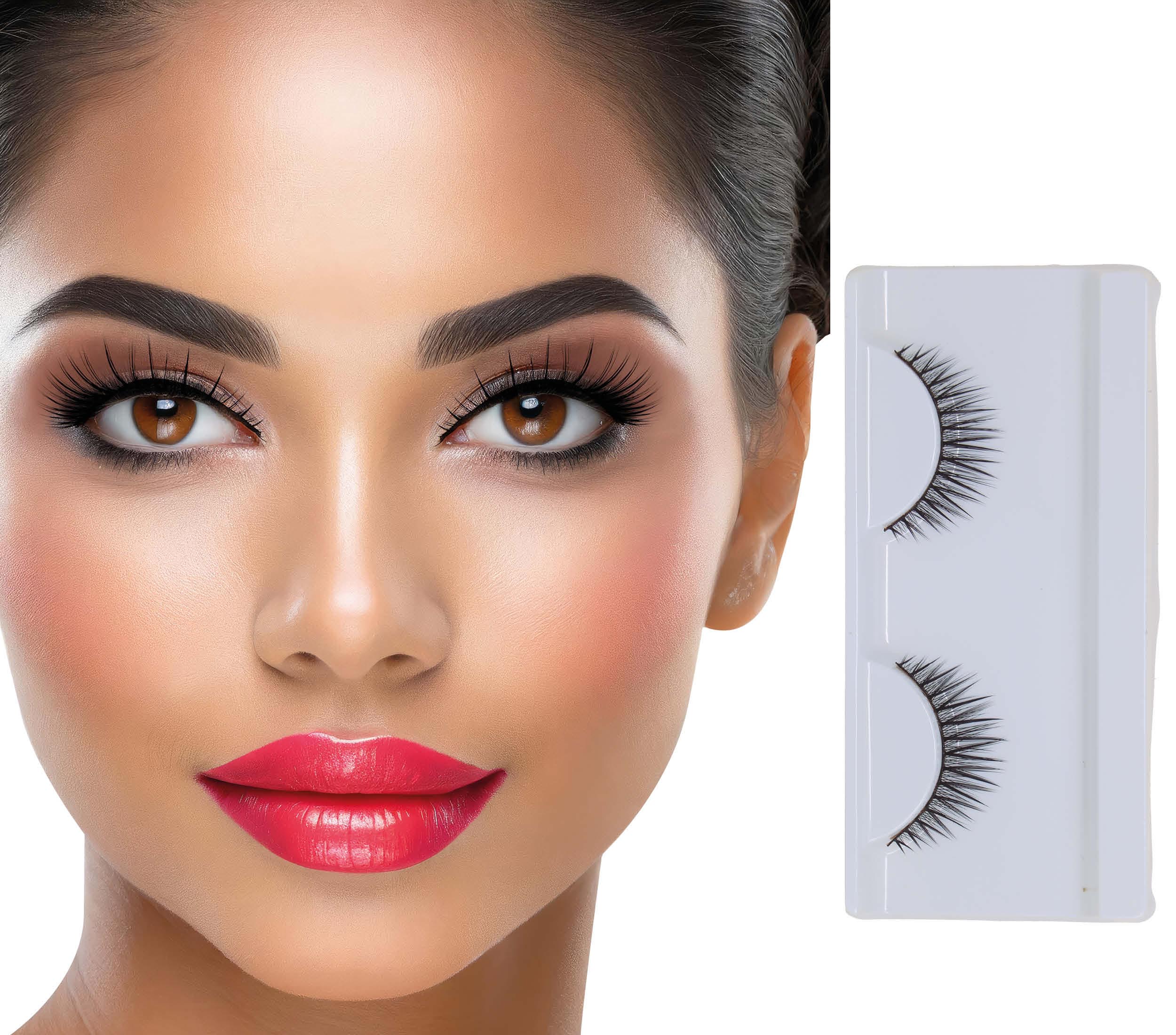 GP15050 – Halloween Mystische Wimpern Dramatisch – Farbe: Schwarz