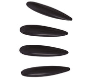 Hexen Nägel für Damen schwarz lang, Bild 2