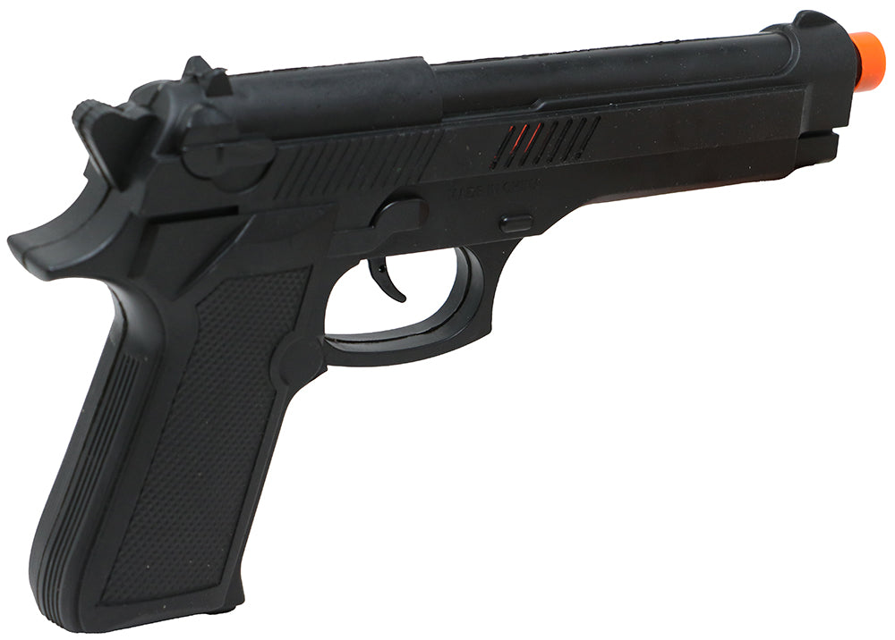 GP18887 – Pistole für Erwachsene schwarz 23 cm Polizei – Farbe: Schwarz