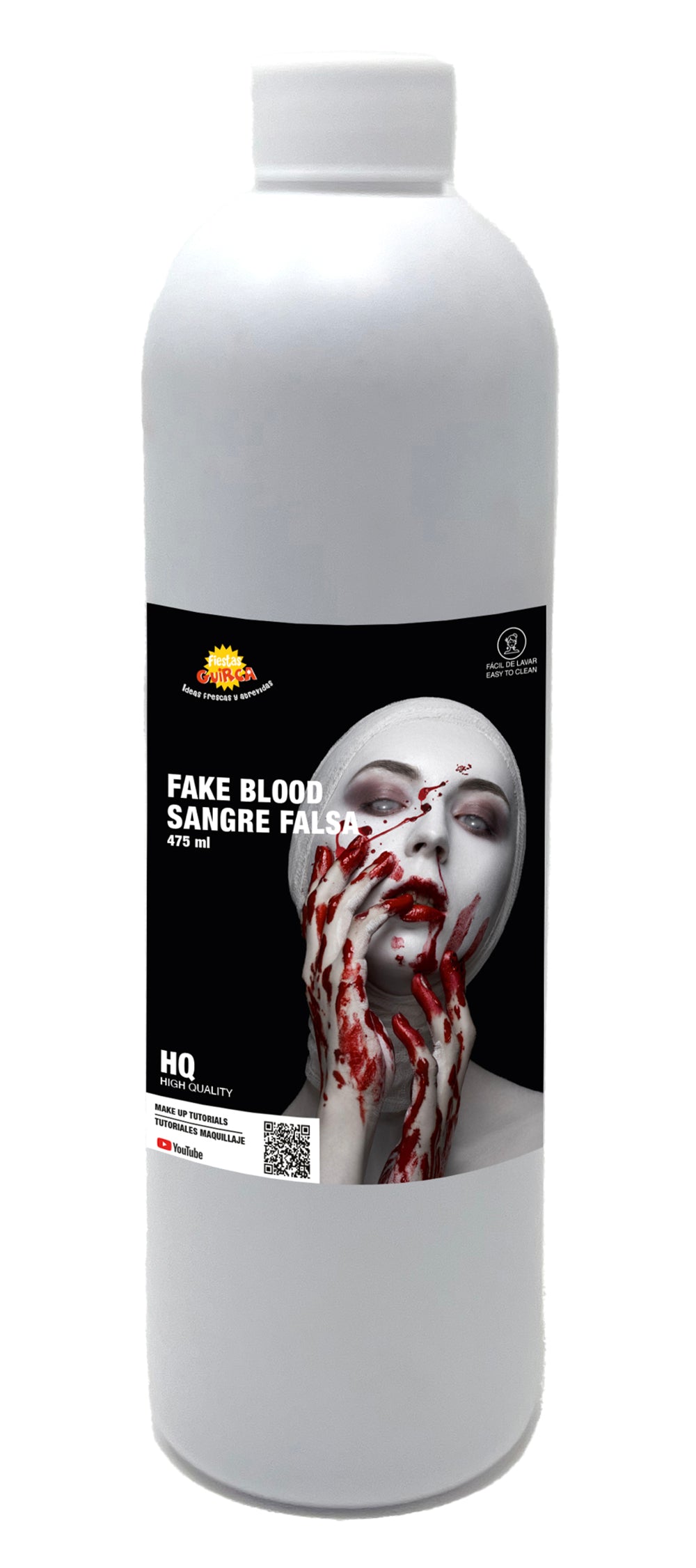 GP15301 – Halloween Blutflasche 475 ml Waschbar – Farbe: Rot