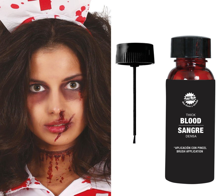 Halloween Theaterblut Dunkelrot