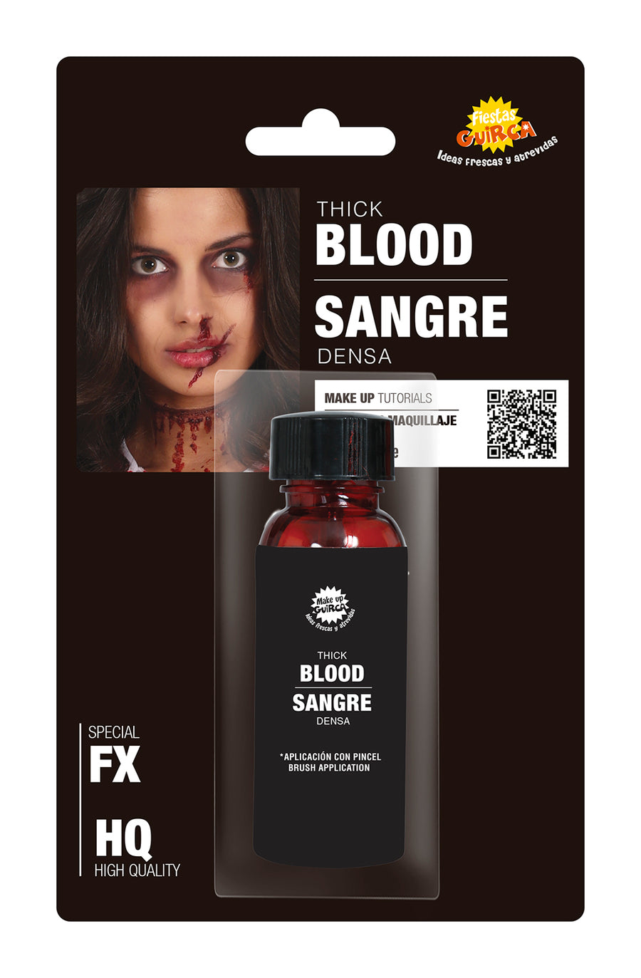 GP15304 – Halloween Theaterblut Dunkelrot – Farbe: Rot, Ansicht 2