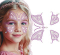 Schmetterling Glitzersticker für Kinder 15 x 13 cm