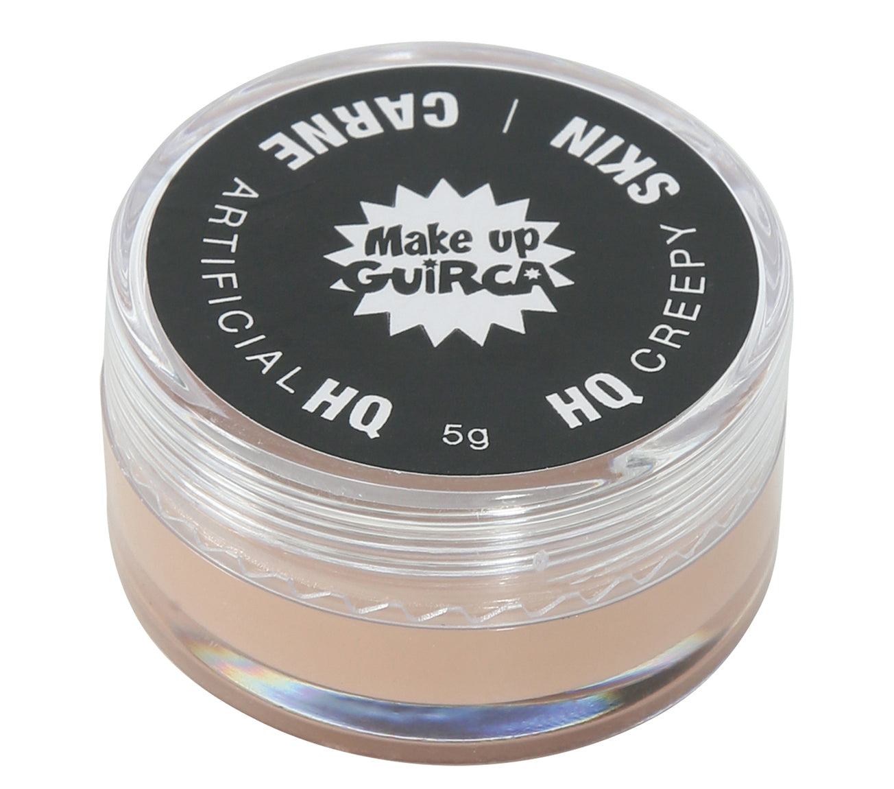 GP15710 – Halloween Dämon Horrormaske Kunsthaut – Farbe: Beige