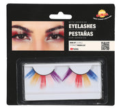 Regenbogen Wimpern für Damen bunt, Bild 4