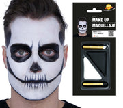 Skelett Halloween Make Up Set, Bild 2