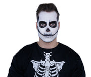 Skelett Halloween Make Up Set, Bild 1