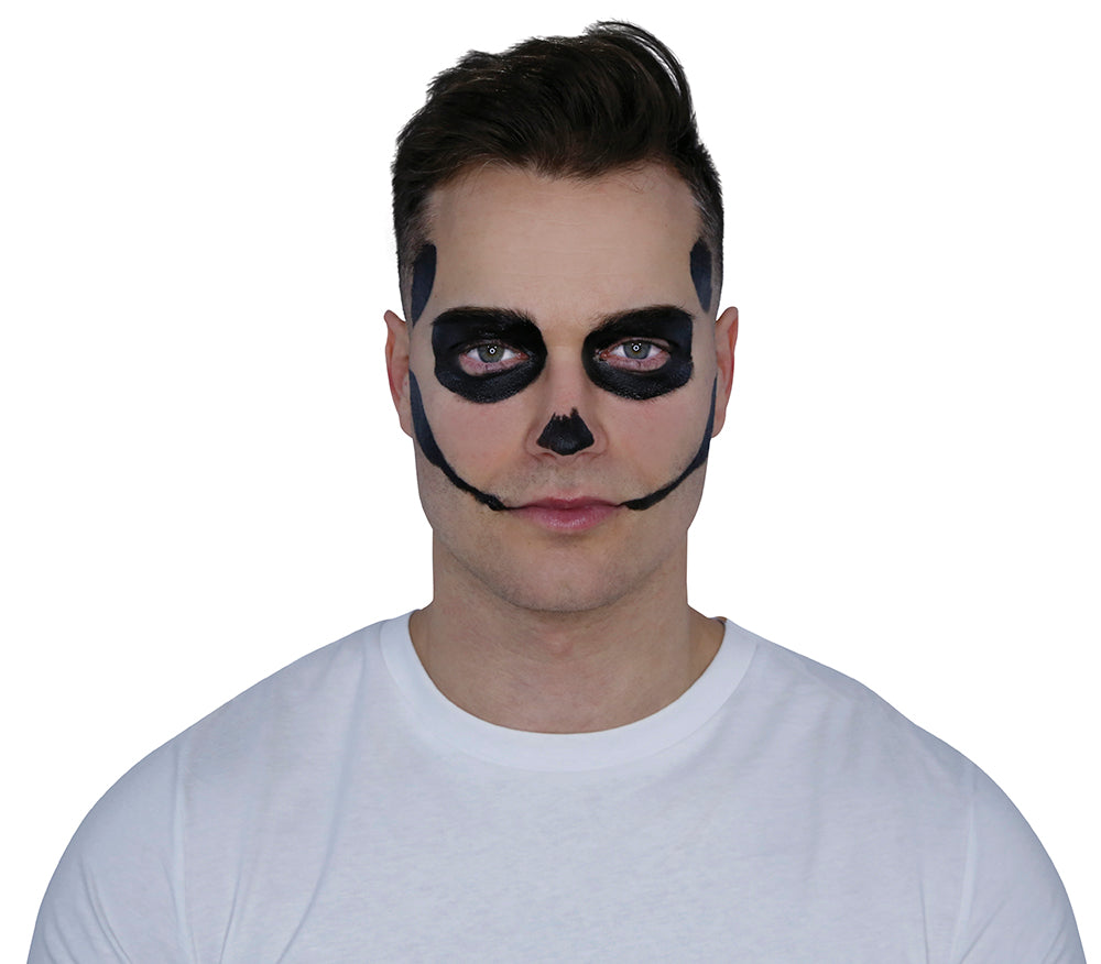 GP15799 – Skelett Halloween Make Up Set – Farbe: Weiß / Schwarz