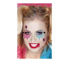 GP15833 – Superheld Strass Face Art Karneval – Farbe: Pink