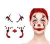 GP15858 – Clown Party Face Sticker Halloween Make – Farbe: Schwarz